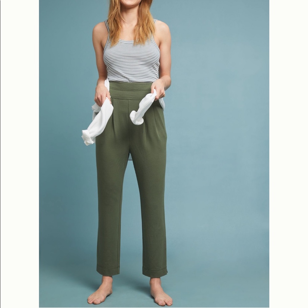 Anthropologie Terry Pants